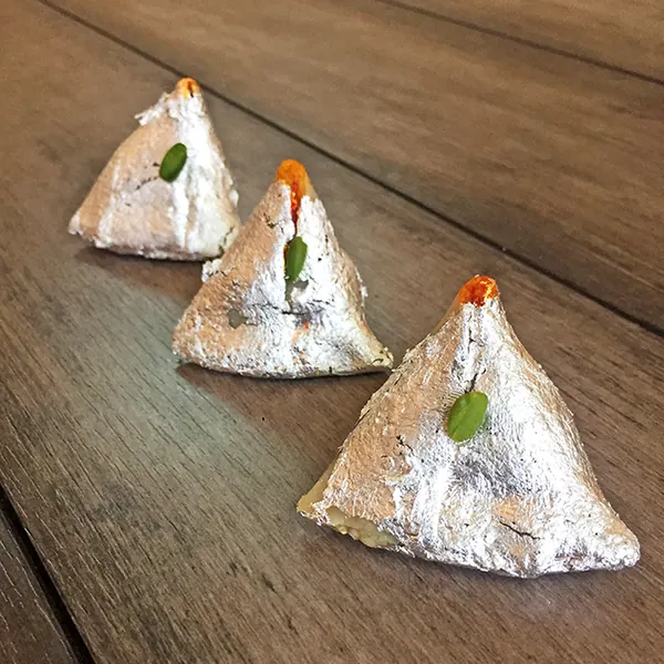 Kaju Samosa from Lakshya Sweets, Jind