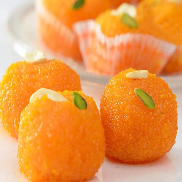 Motichoor Laddu from Lakshya Sweets, Jind